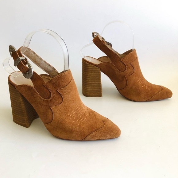 Shellys London Donna Western Slingback Booties - Picture 3 of 16